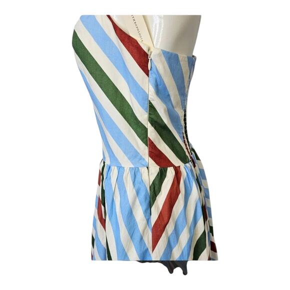 Anthropologie‎ Maeve Womens size XL Striped Coastal Beachy Halter Midi Sundress - Picture 3 of 9